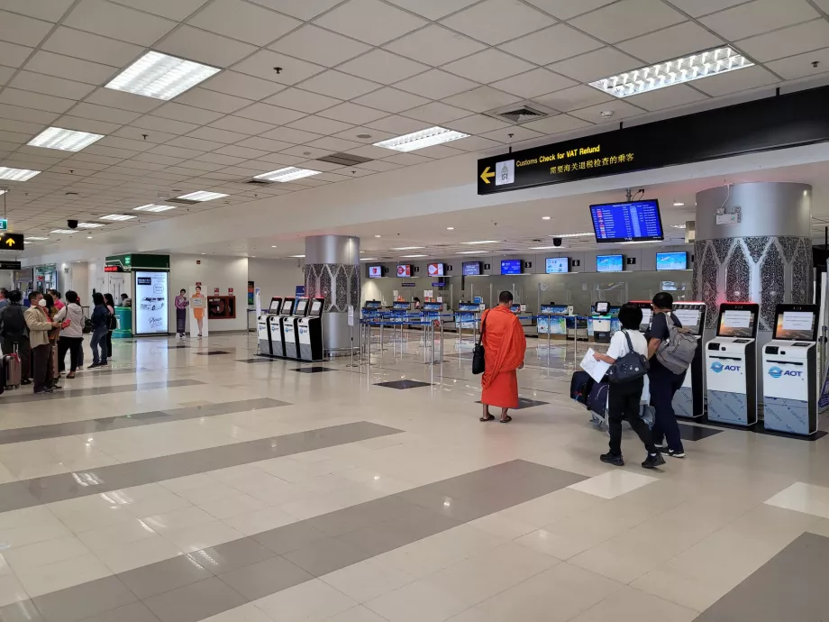 Incheckningshall, CNX flygplats