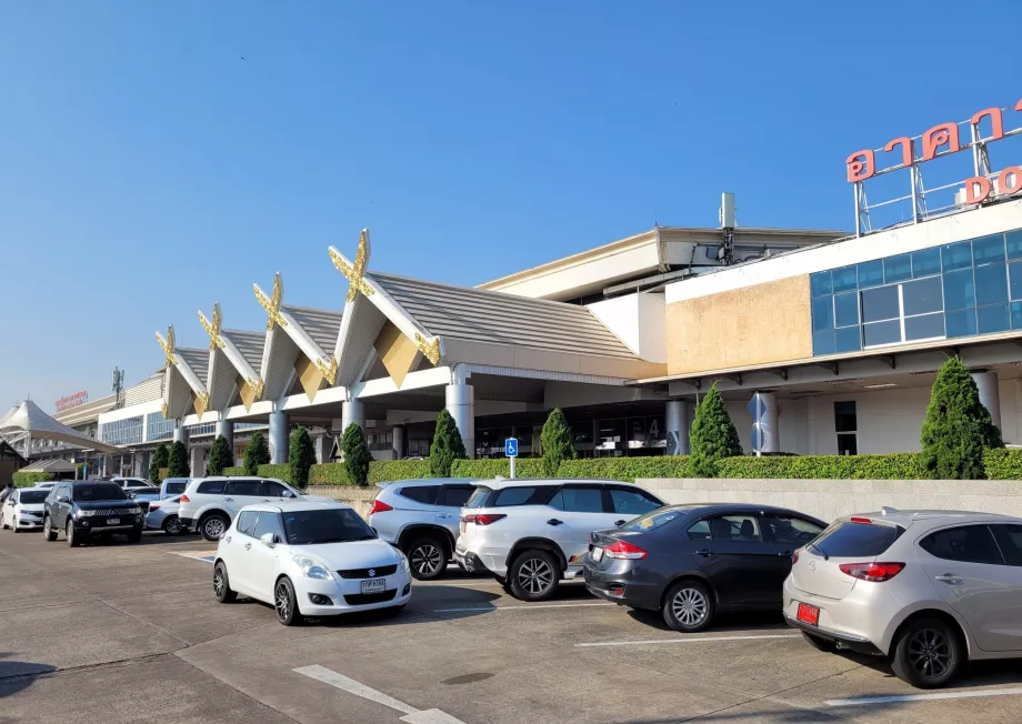 ankomst till flygplatsen Chiang Mai