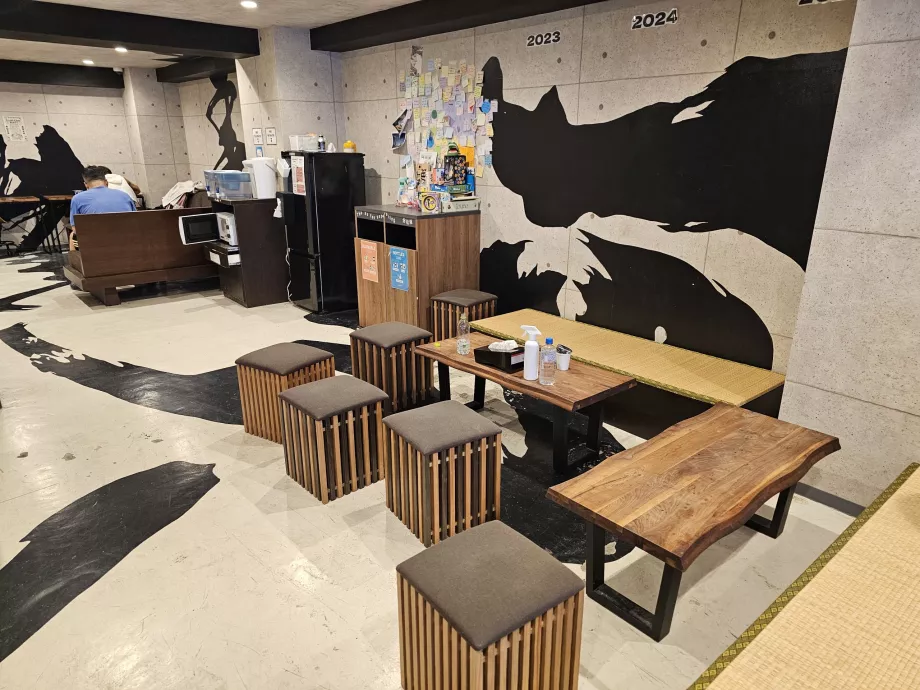 Gemensamma utrymmen i receptionen