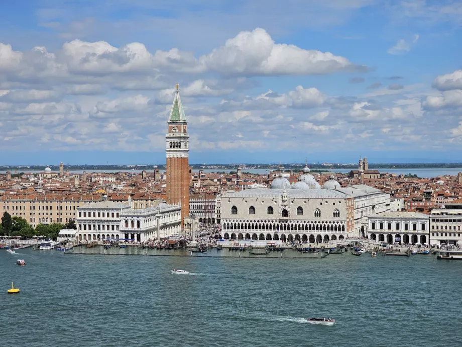 Utsikt från San Giorgio Maggiore