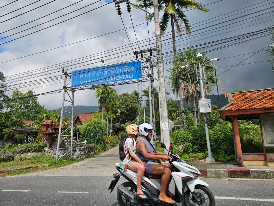 Na Muang vattenfall 1, ingång