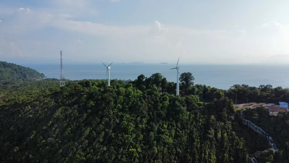Utsikt över Pulau Kecil, Perhentian, Malaysia