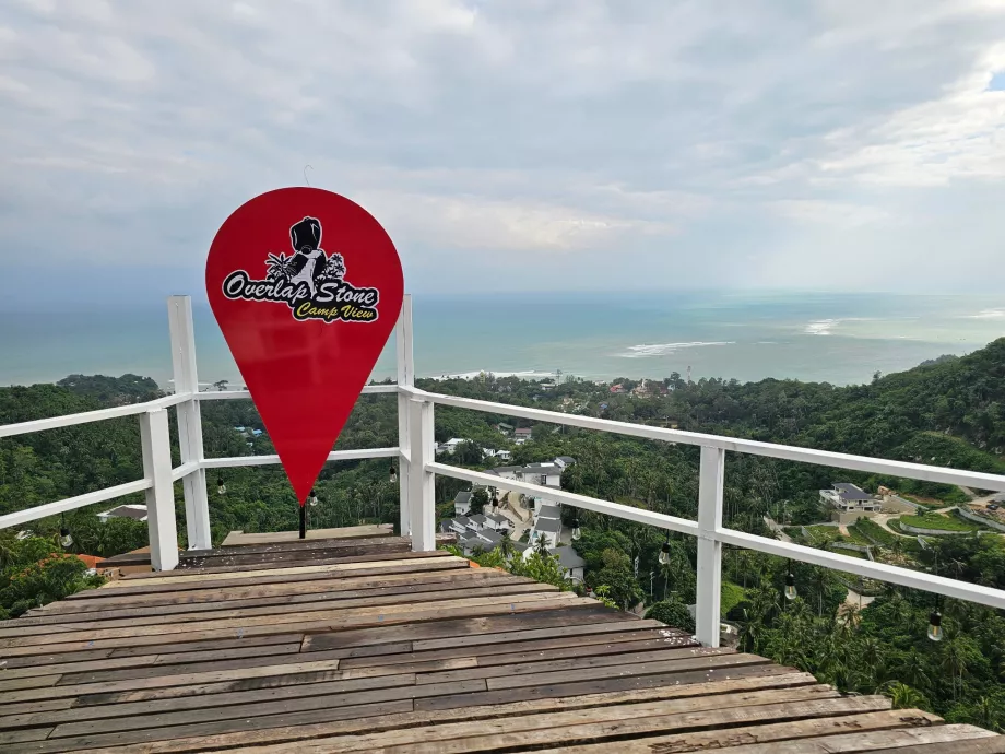 Utsikt från överlappningssten 1