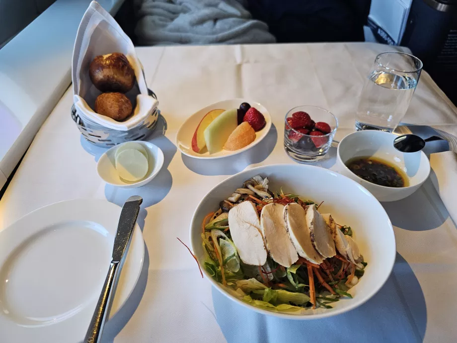 Middag före landning