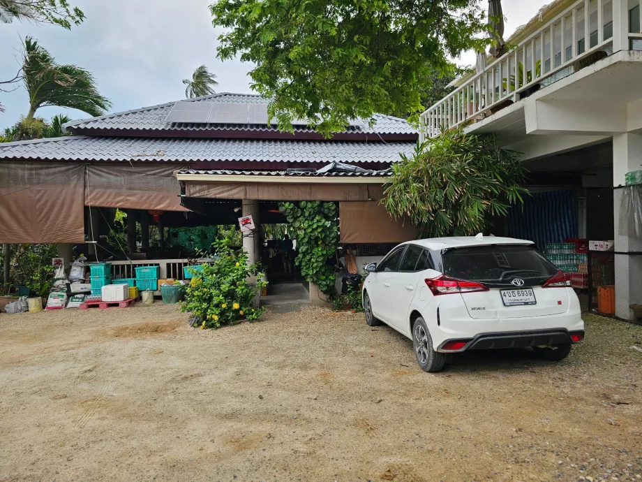 Coral Cove Beach, parkering för bilar