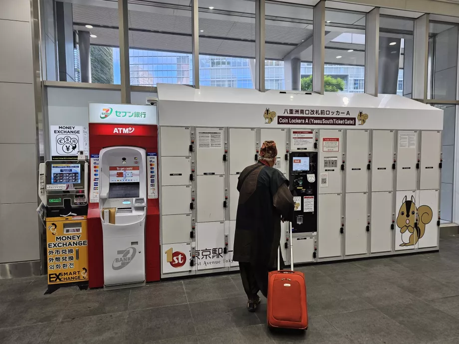 Skåp för förvaring av bagage