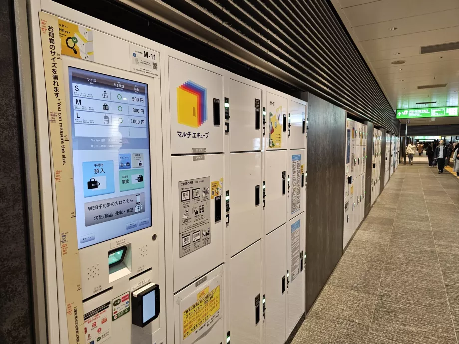 Skåp för förvaring av bagage