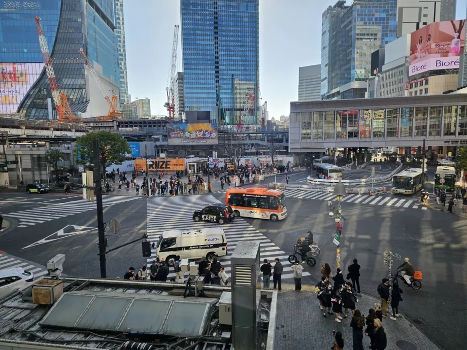 Shibuya Junction från Starbucks