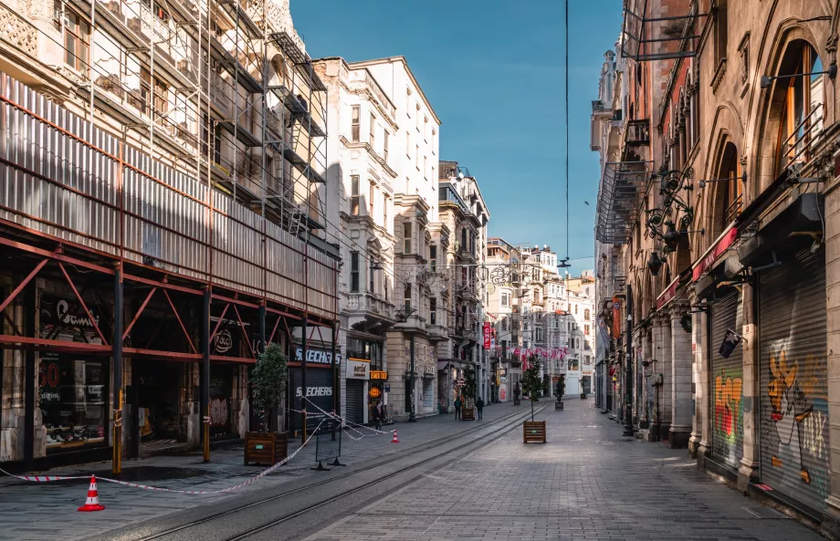 Istiklal Caddesi, Istanbul, Turkiet