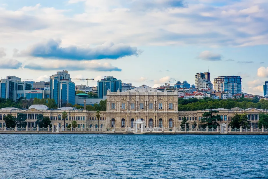 Dolmabahce-palatset, Istanbul, Turkiet