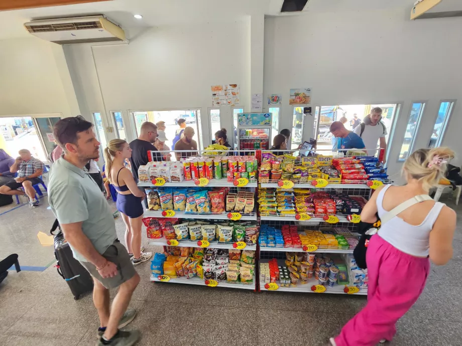 Butik i Donsaks hamn