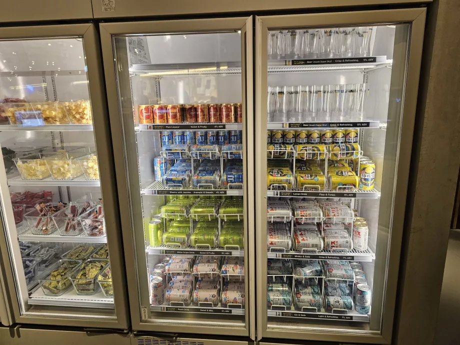 Share Lounge, drycker