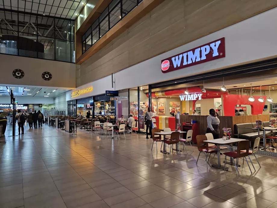 Food court, inrikes transitavdelning