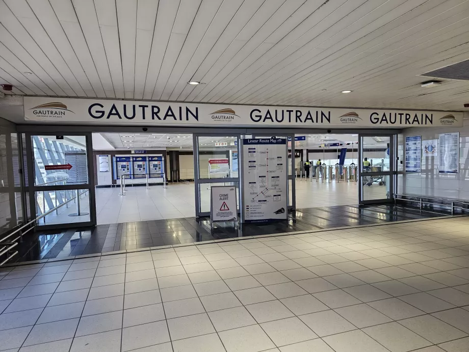 Gautrain stationer