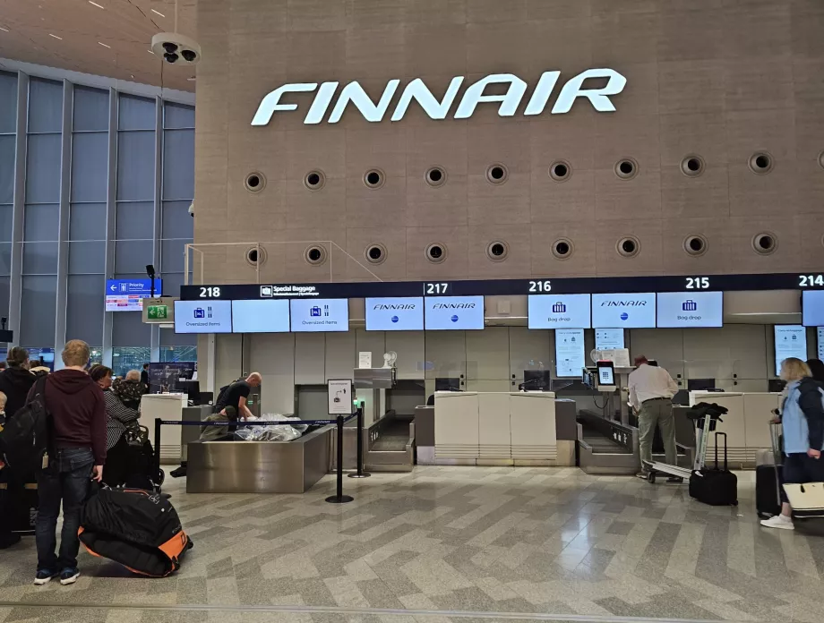 Incheckning Finnair