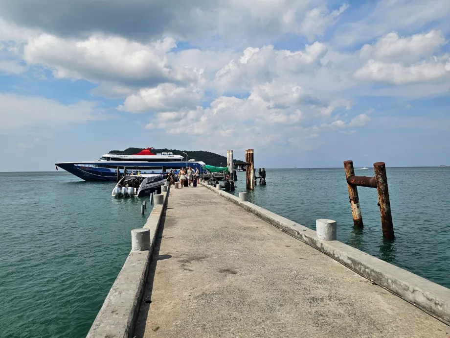Thong Sala pir på Koh Phangan