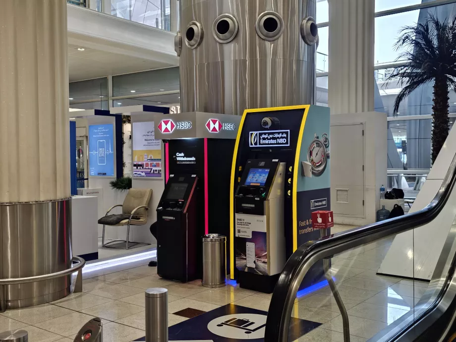 Uttagsautomater, allmän del, terminal 3