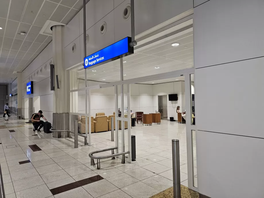 Bagageförvaring, Terminal 3