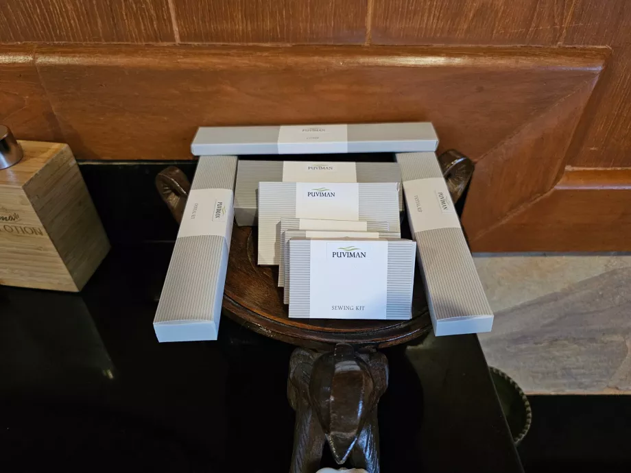 Bekvämlighetskit i badrummet