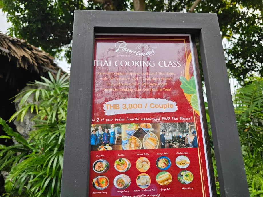 Erbjudande om matlagningskurser