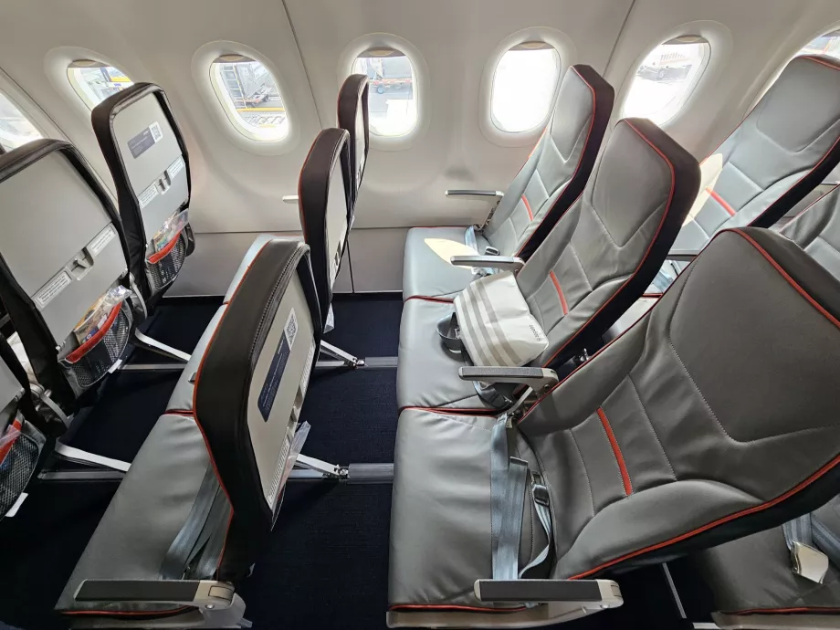 Säten i business class