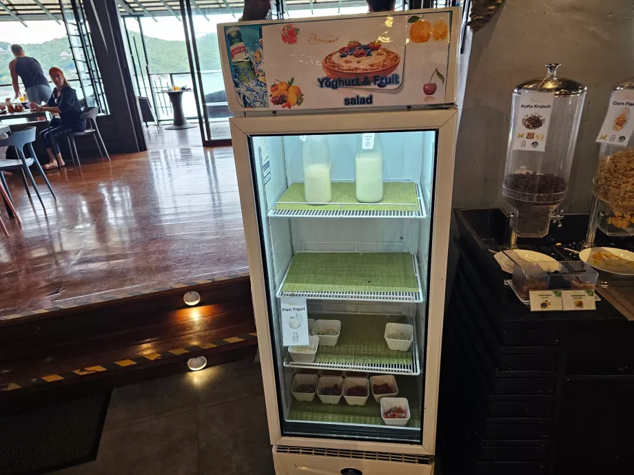 Frukost: mjölk och gröt