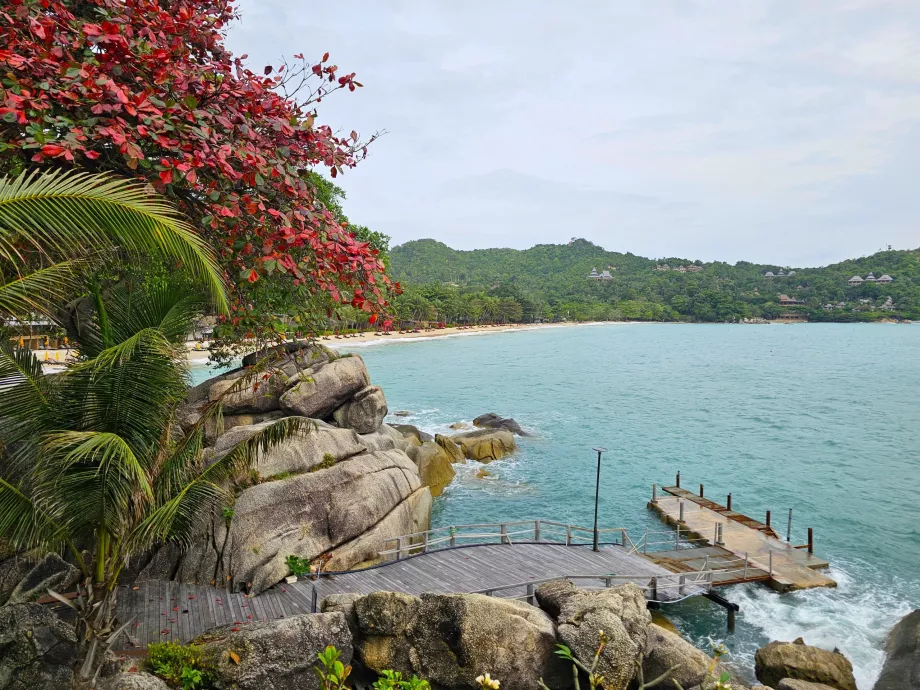 Kusten runt hotellet