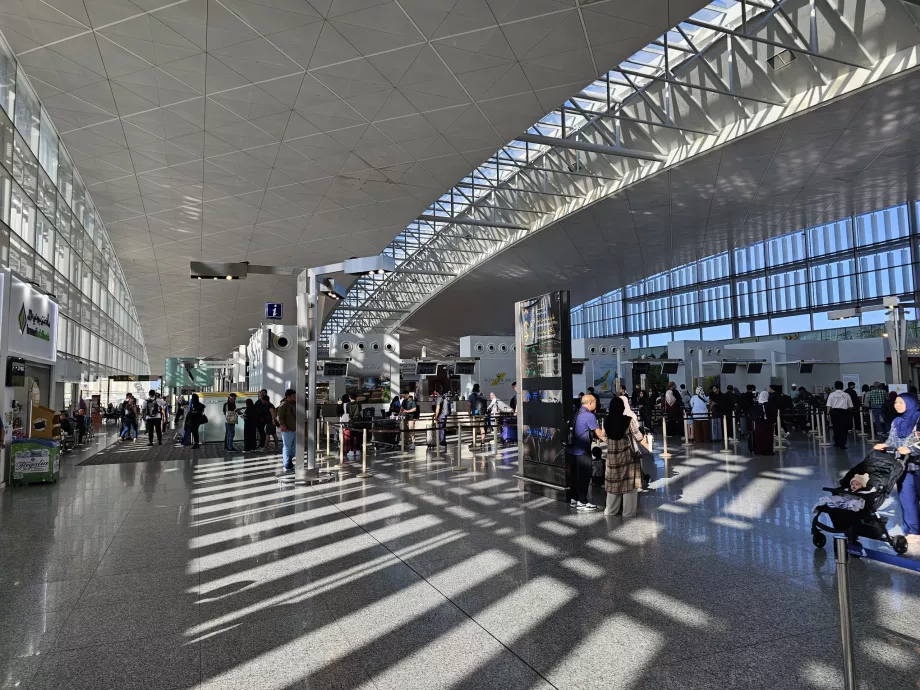 Avgångsterminal, Brunei flygplats