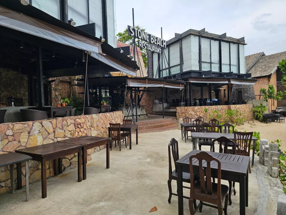 Restaurang på stranden