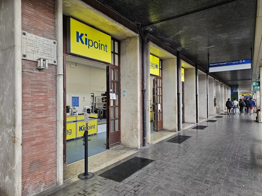 Bagageförvaring, Venedigs järnvägsstation