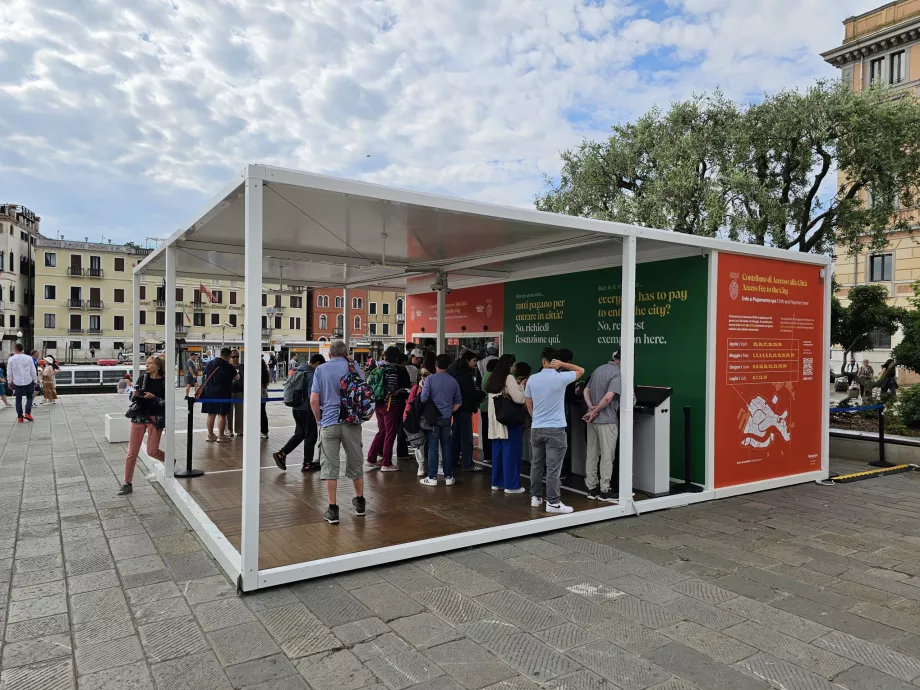 Inträdesavgift till Venedig