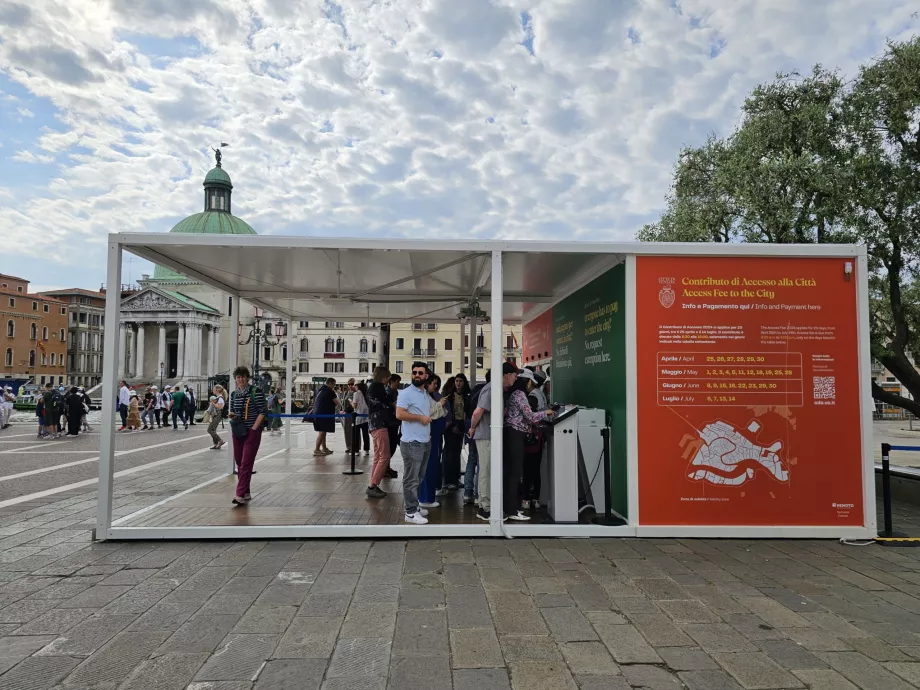 Inträdesavgift till Venedig