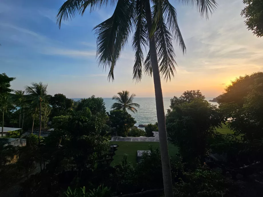 Utsikt över soluppgången