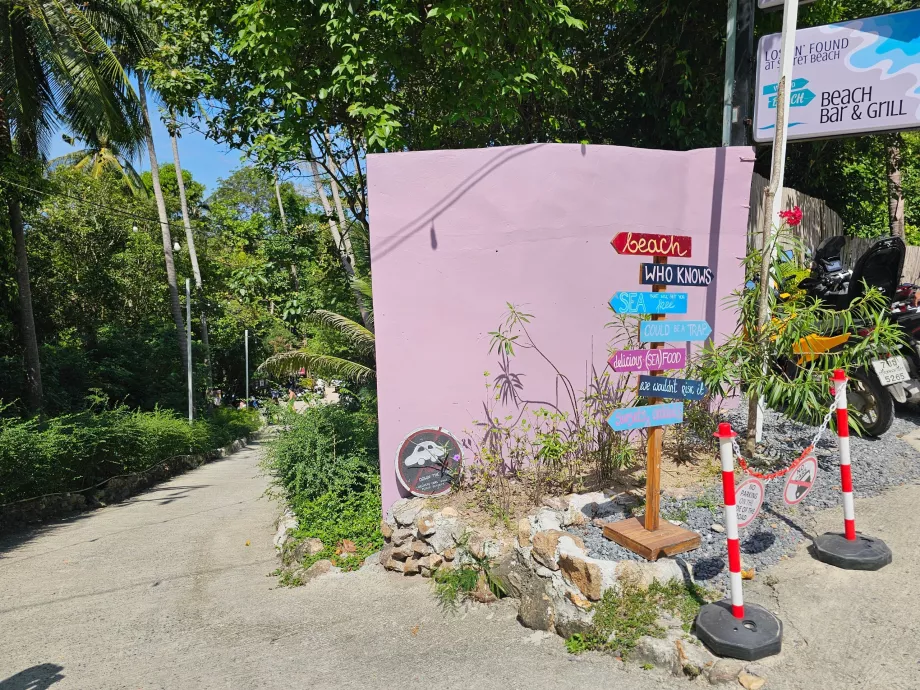 Vägen till Secret Beach