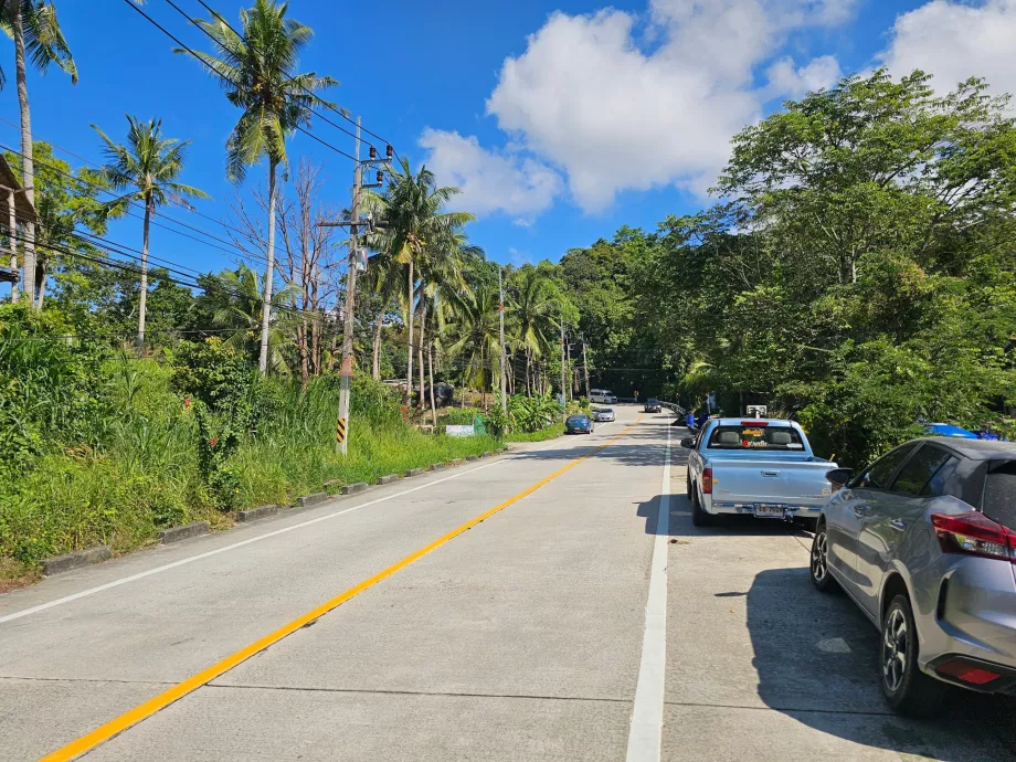 Huvudväg till Koh Phangan