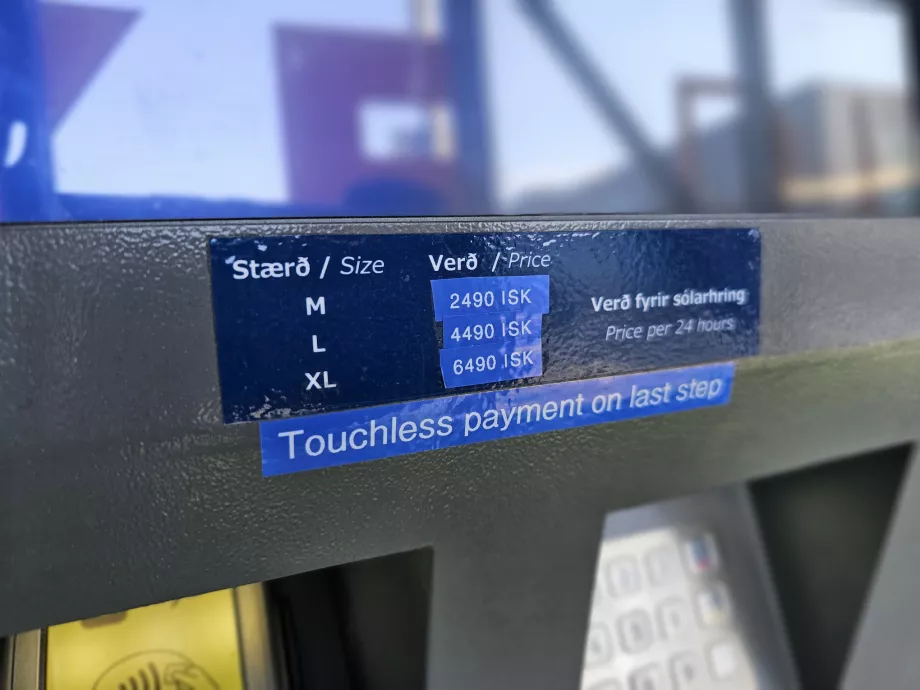 Priser för bagageförvaring