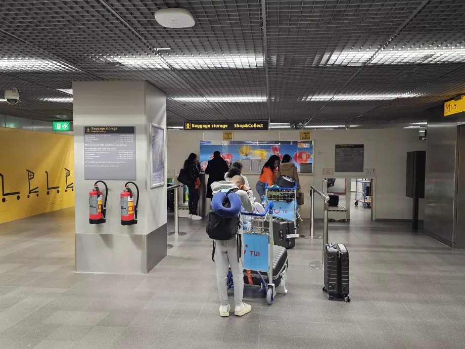 Bagagerum, allmänt område