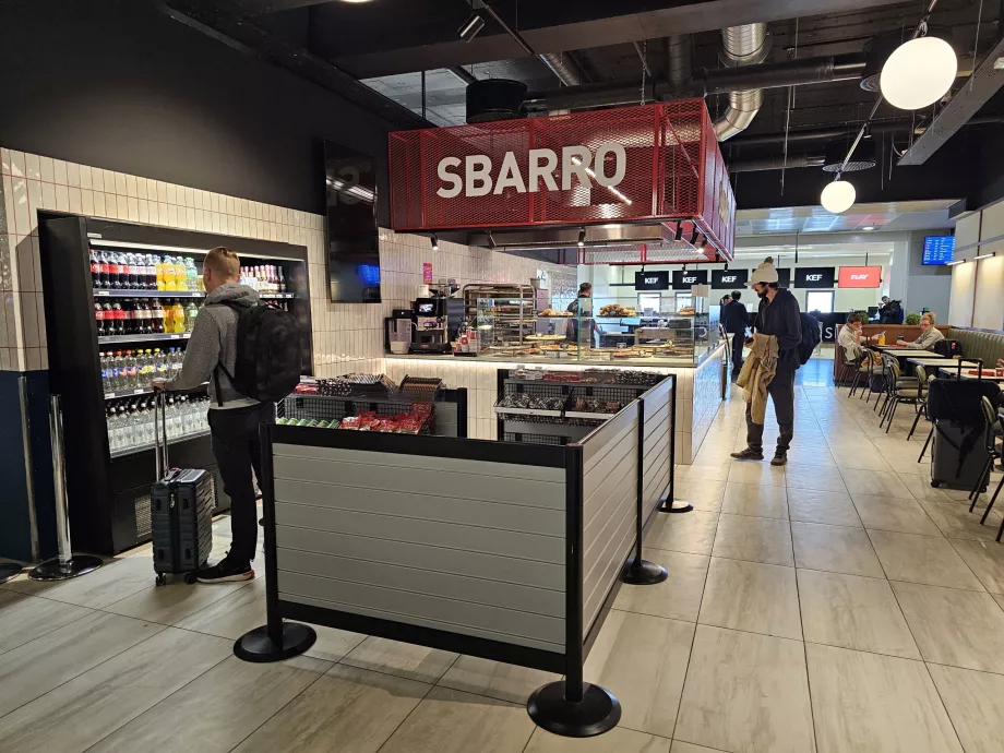 Restaurang Sbarro, icke-schensgen del
