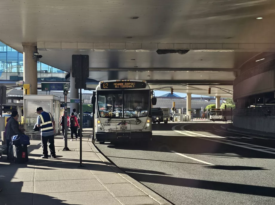 Buss 62 riktning Newark