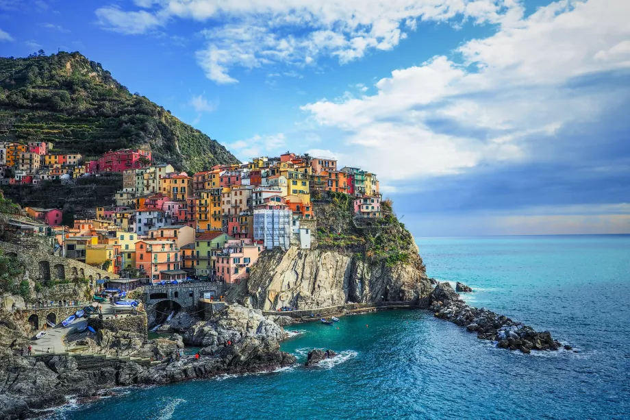 Manarola på dagen