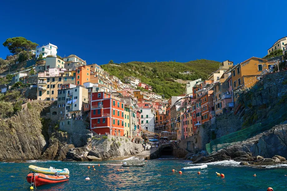 Riomaggiore från havet