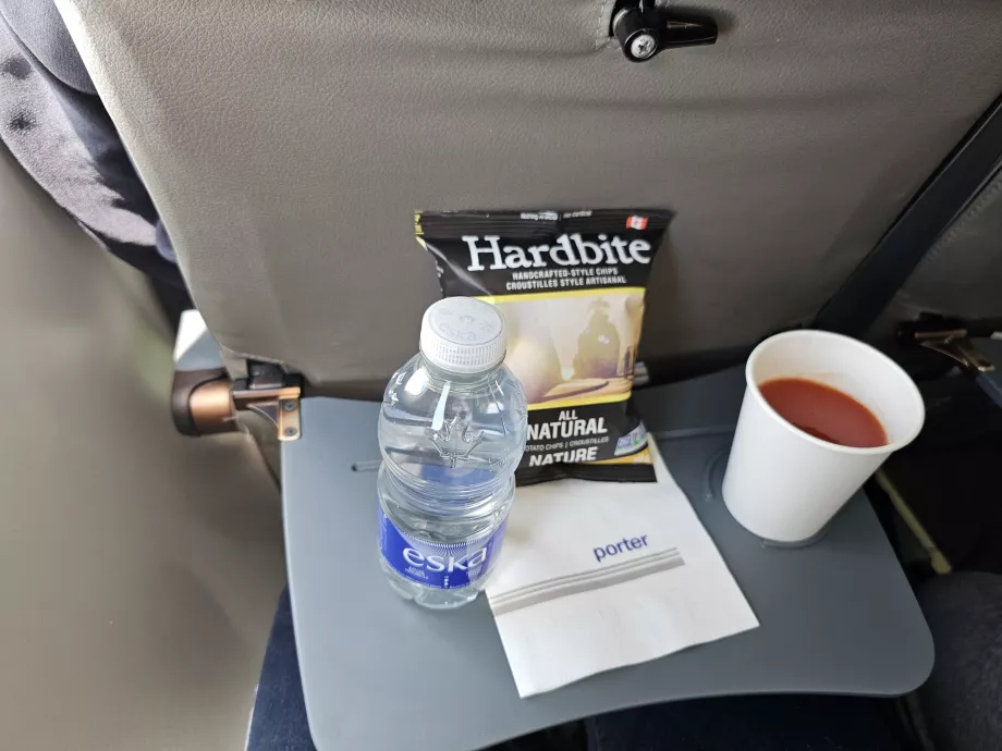 Gratis förfriskningar under flygningen