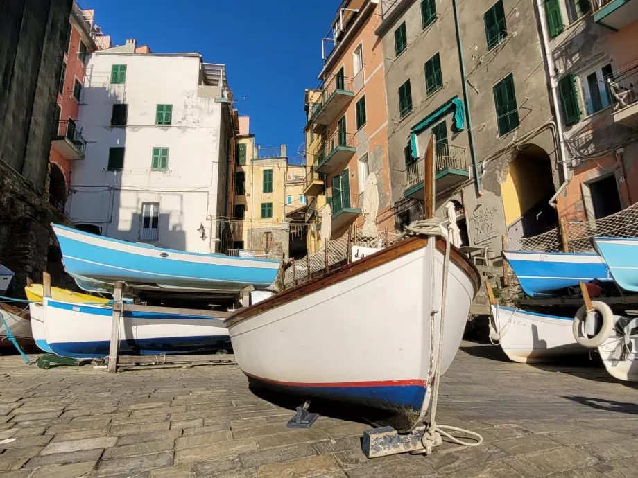 Riomaggiore hamn
