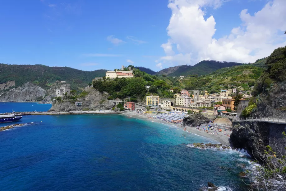 Utsikt över gamla Monterosso