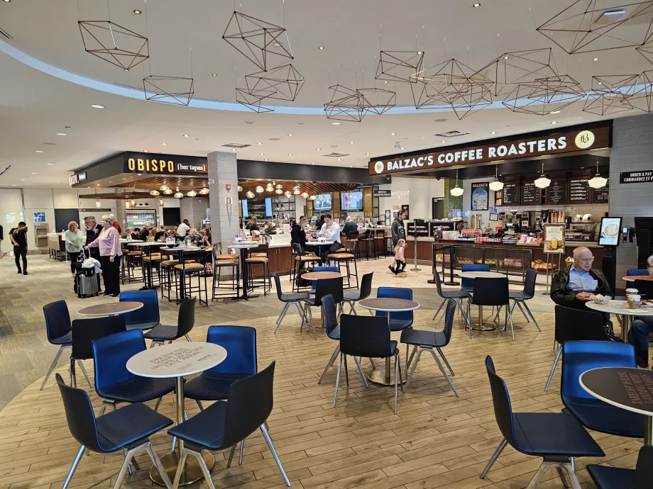 Restaurang i transitavsnittet