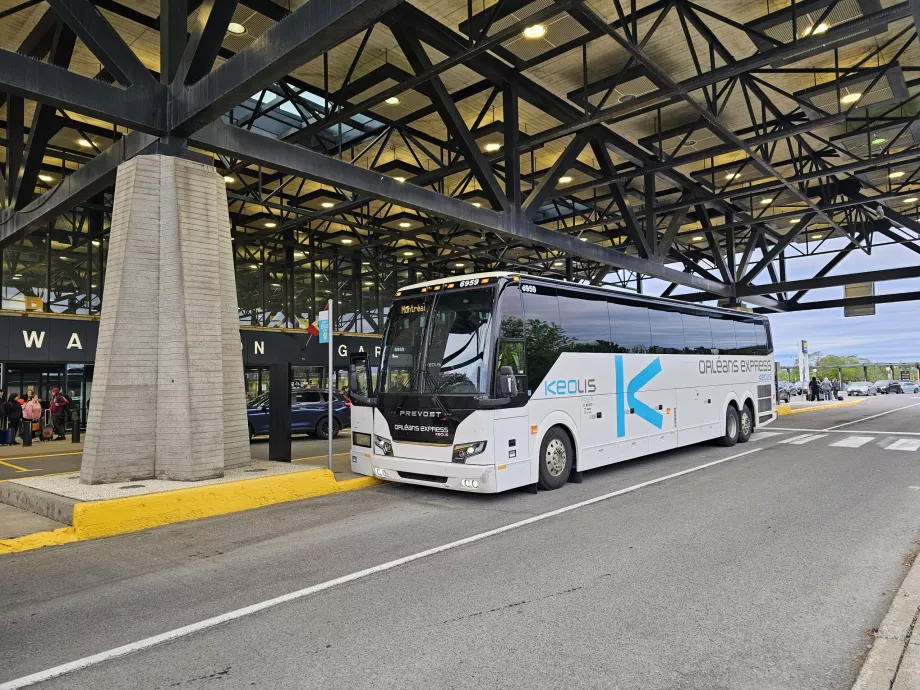 Keolis busshållplats
