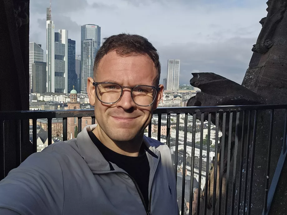 Jag tittar på utsikten från Domturm