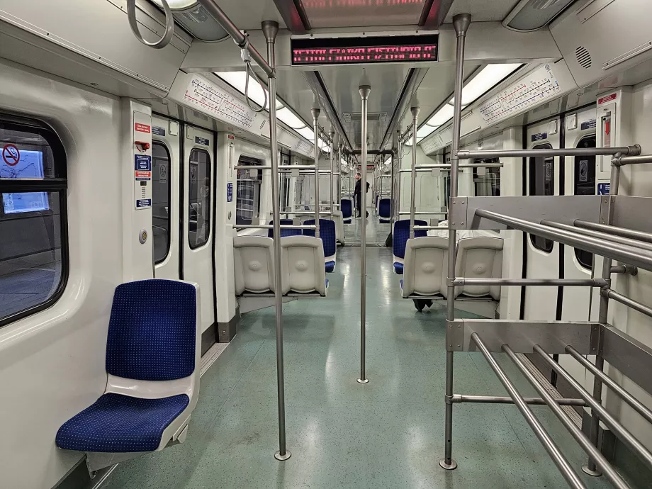 Metro interiör