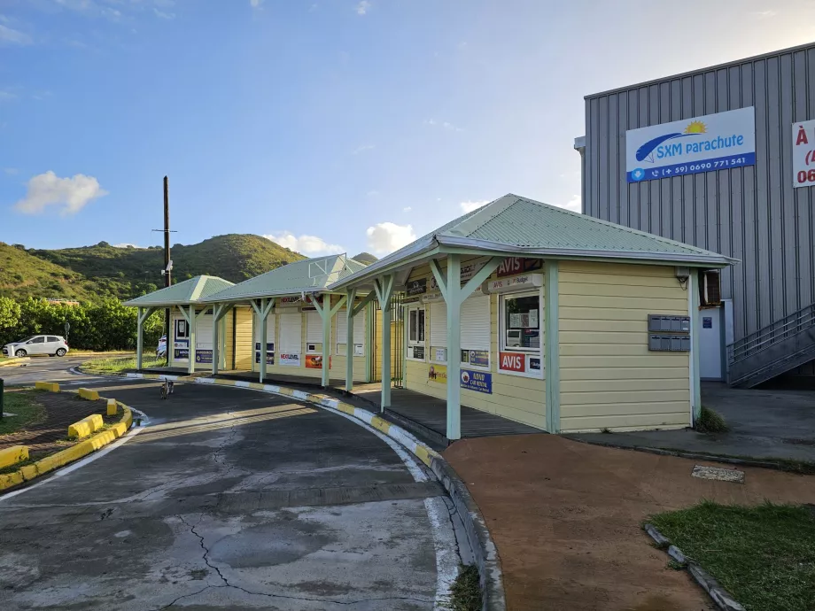 Biluthyrningsdiskar, SFG flygplats