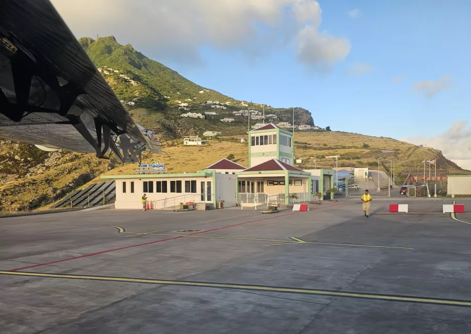 Saba Flygplats Terminal
